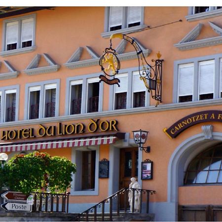 Hotel Lion D'Or Romont المظهر الخارجي الصورة