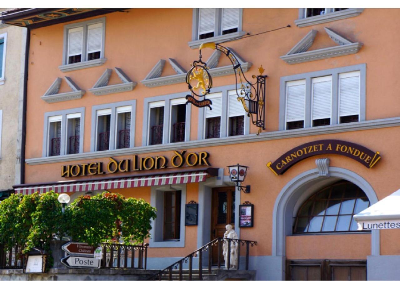 Hotel Lion D'Or Romont المظهر الخارجي الصورة