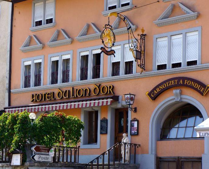 Hotel Lion D'Or Romont المظهر الخارجي الصورة